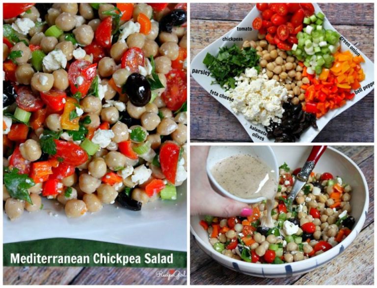 Mediterranean Chickpea Salad - 07Recipes