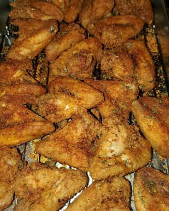 Dry Rub Baked Chicken Wings 33