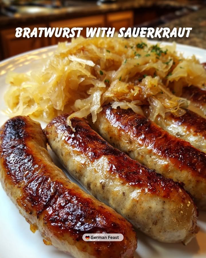 Bratwurst with Sauerkraut
